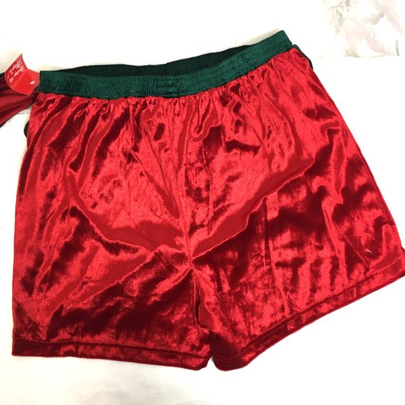 Santas Helper Mens Shorts w Hat NWT - Picture 3 of 9